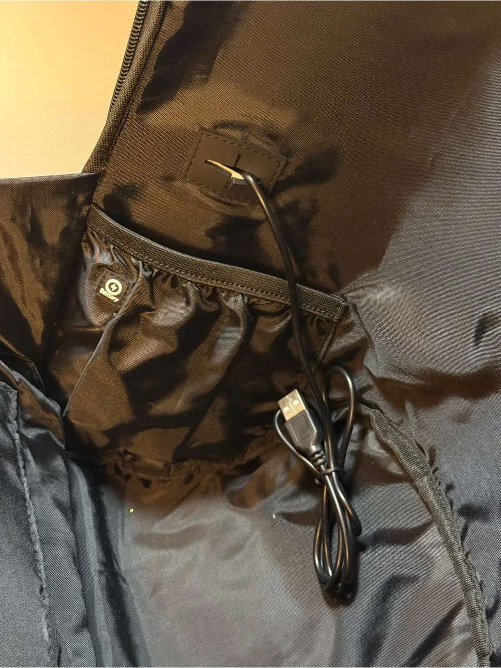 Anti-Theft Laptop Backpack Bookbag Duchamp BLACK Charging Port
